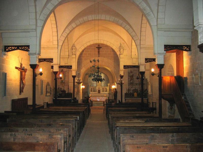 Eglise Notre-Dame : vue générale de la nef