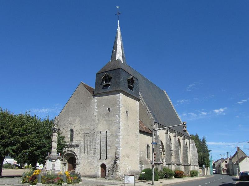 Eglise Saint-Pierre : ensemble sud-ouest, vue générale