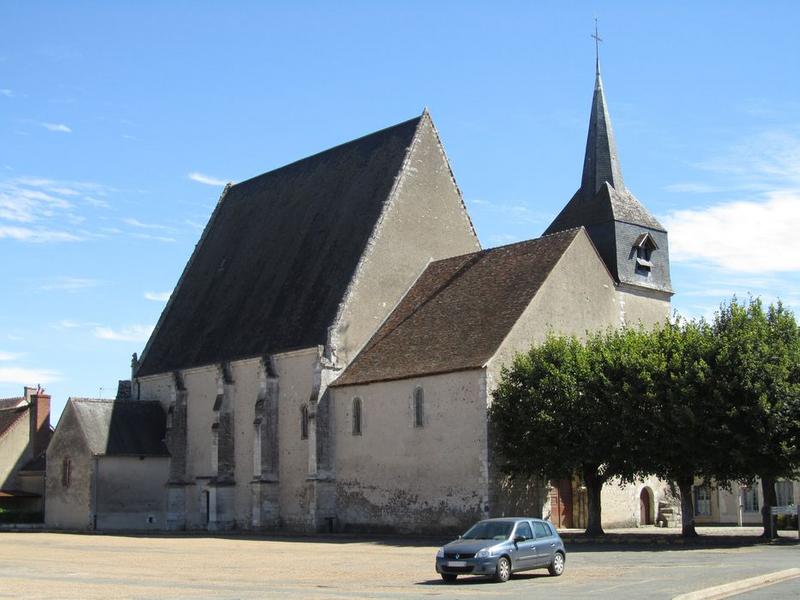 Eglise Saint-Pierre : ensemble nord-ouest, vue générale