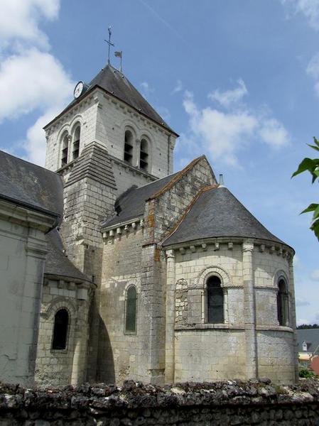 Eglise Saint-Georges : vue générale du chevet