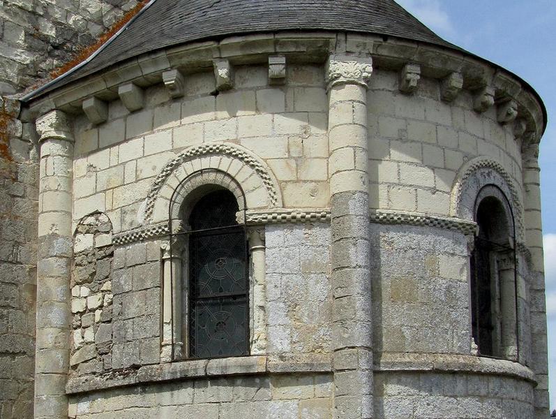 Eglise Saint-Georges : vue partielle du chevet