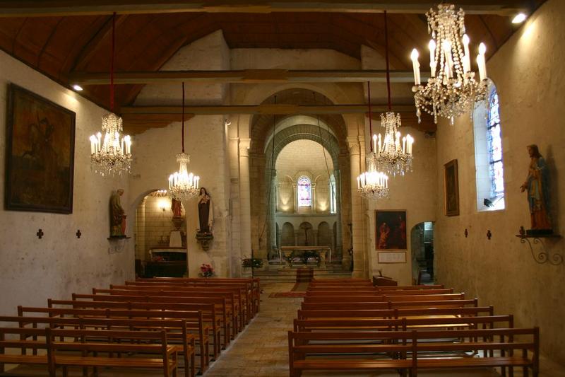 Eglise Saint-Georges : vue générale de la nef