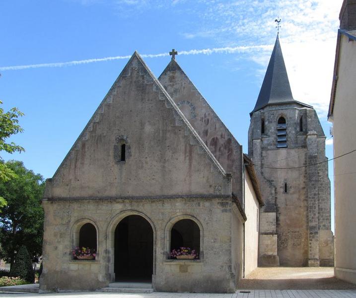 Eglise Saint-Martin : façade occidentale, vue générale