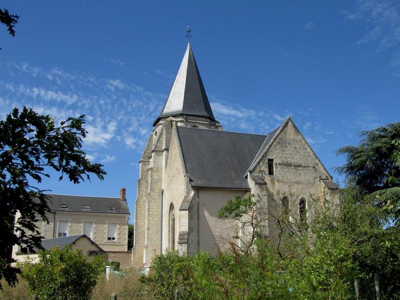 Eglise Saint-Martin : vue partielle du chevet