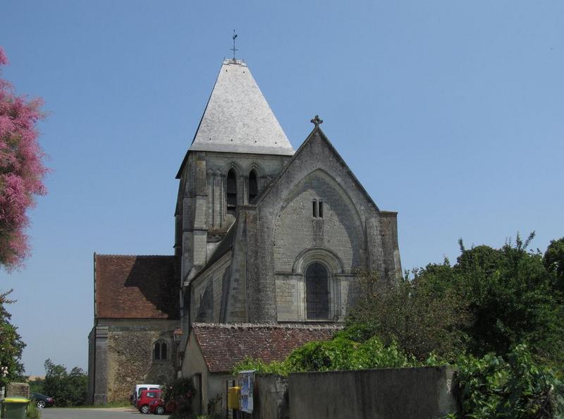 Eglise Saint-Martin : façade occidentale, vue générale