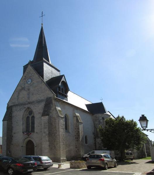 Eglise Notre-Dame : ensemble sud-ouest, vue générale