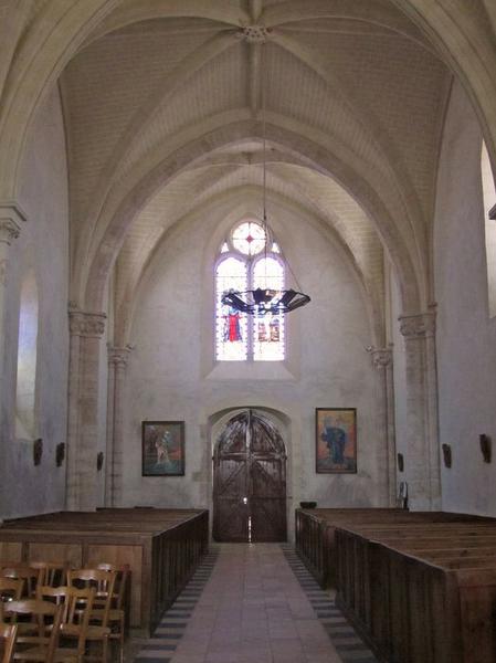 Eglise Notre-Dame : vue générale de la nef