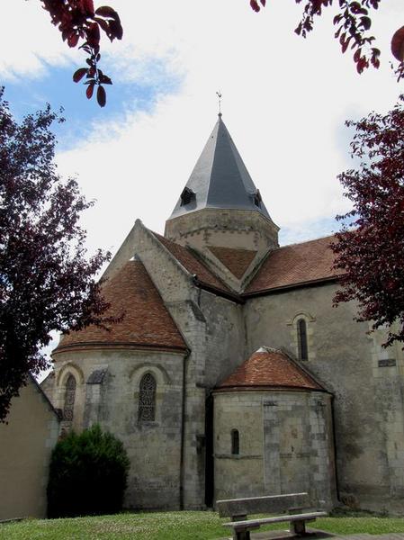 Eglise Sainte-Marie-Madeleine : vue générale du chevet