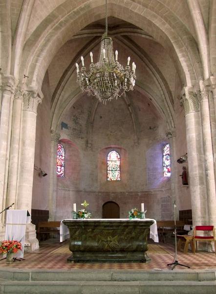 Eglise Sainte-Marie-Madeleine : vue générale du choeur