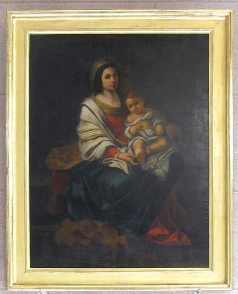 tableau : Vierge à l'enfant, vue générale - © Ministère de la Culture (France), Conservation des antiquités et des objets d'art du Loir-et-Cher, tous droits réservés 