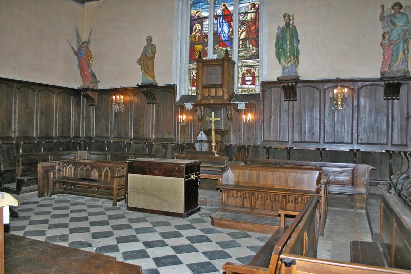 lambris de revêtement (boiseries), vue générale - © Ministère de la Culture (France), Conservation des antiquités et des objets d'art du Loir-et-Cher, tous droits réservés