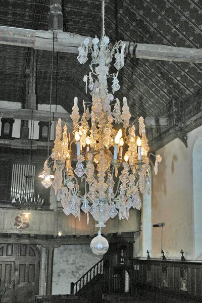 lustre, vue générale - © Ministère de la Culture (France), Conservation des antiquités et des objets d'art du Loir-et-Cher, tous droits réservés