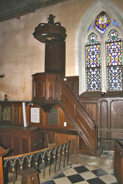 chaire à prêcher, vue générale - © Ministère de la Culture (France), Conservation des antiquités et des objets d'art du Loir-et-Cher, tous droits réservés