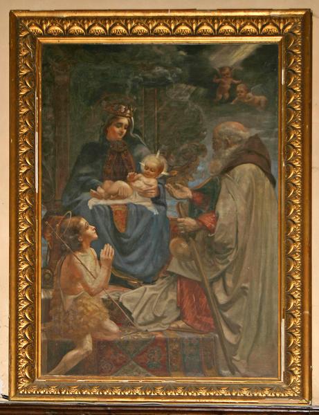 tableau : sainte Famille, vue générale - © Ministère de la Culture (France), Conservation des antiquités et des objets d'art du Loir-et-Cher, tous droits réservés