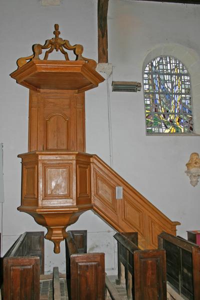 chaire à prêcher, vue générale - © Ministère de la Culture (France), Conservation des antiquités et des objets d'art du Loir-et-Cher, tous droits réservés