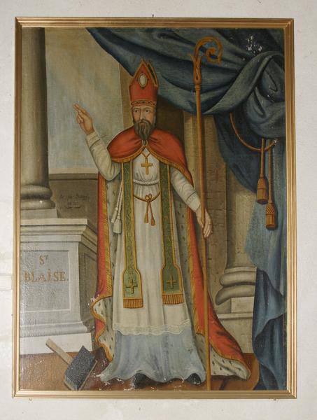 tableau : saint Blaise, vue générale