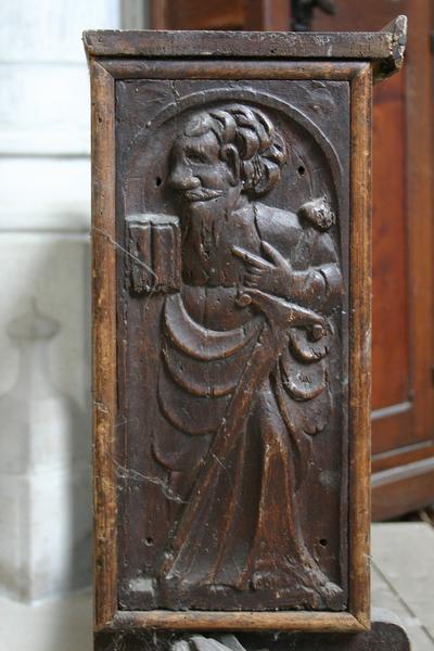 bas-relief : panneau sculpté, vue générale