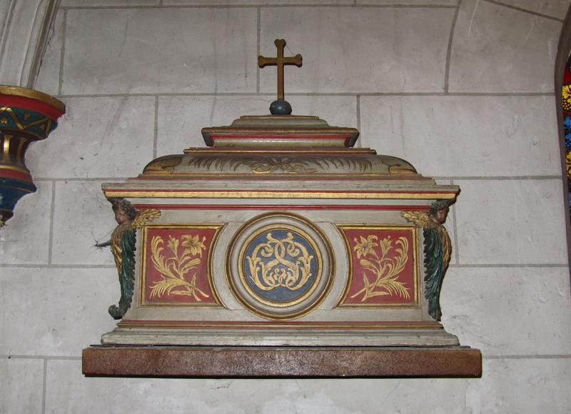 châsse (châsse-reliquaire) de sainte Corneille, vue générale - © Ministère de la Culture (France), Conservation des antiquités et des objets d'art du Loir-et-Cher, tous droits réservés