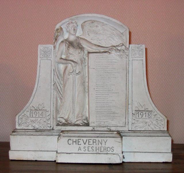 maquette : projet de monument aux morts de 1914-1918, vue générale - © Ministère de la Culture (France), Conservation des antiquités et des objets d'art du Loir-et-Cher, tous droits réservés 