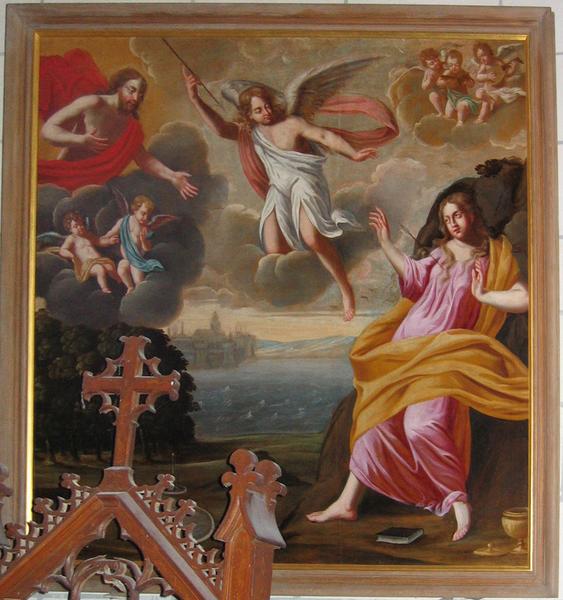 tableau : Transverbération de Marie-Madeleine (la), vue générale