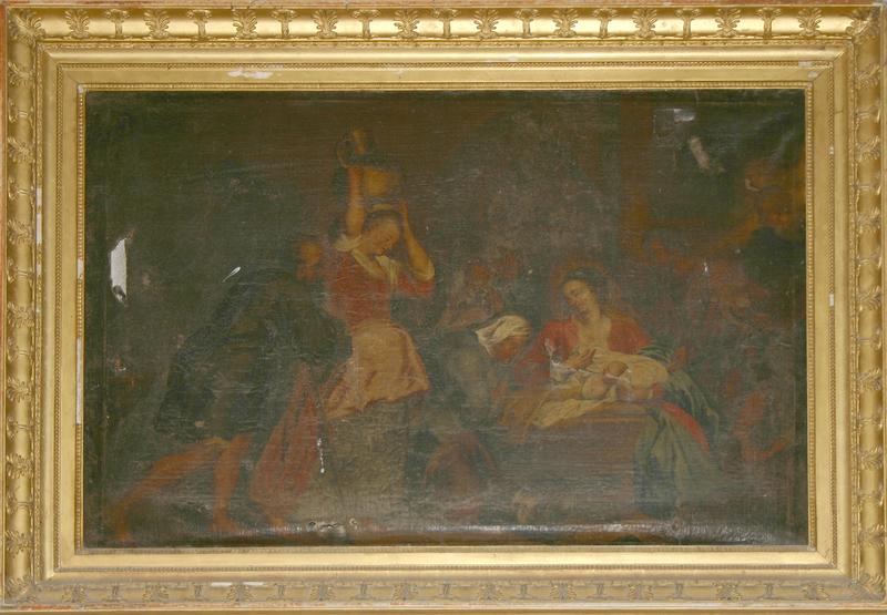 tableau : Nativité, vue générale