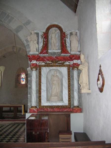 Retable latéral sud