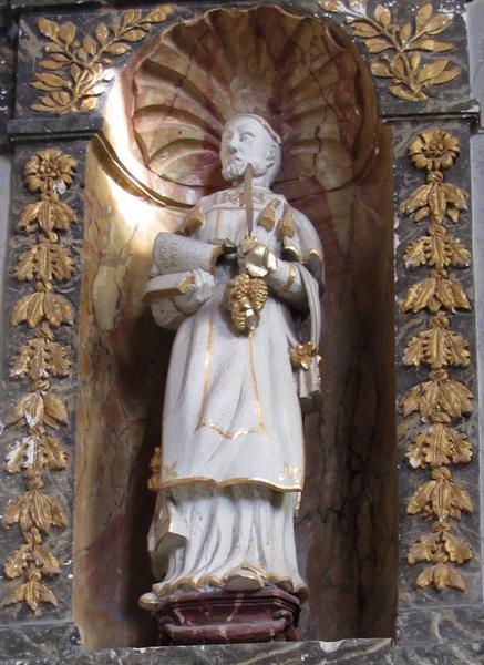 statue : saint Vincent, vue générale