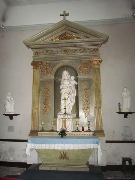 retable latéral nord, vue générale - © Ministère de la Culture (France), Conservation des antiquités et des objets d'art du Loir-et-Cher, tous droits réservés
