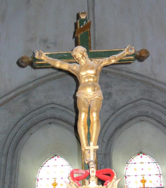 croix (crucifix), vue générale - © Ministère de la Culture (France), Conservation des antiquités et des objets d'art du Loir-et-Cher, tous droits réservés 