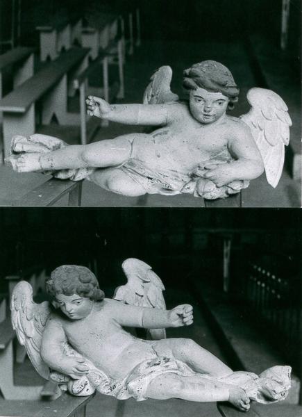 Deux statues (statuettes) : Anges