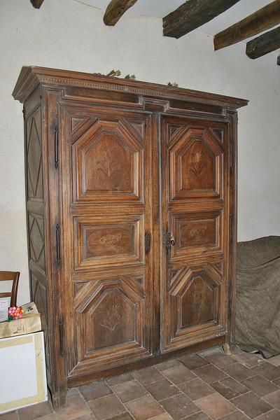 meuble de sacristie (armoire de sacristie), vue générale - © Ministère de la Culture (France), Conservation des antiquités et des objets d'art du Loir-et-Cher, tous droits réservés 