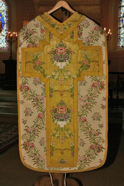chasuble, vue générale