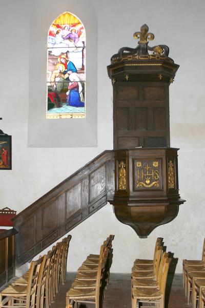 chaire à prêcher, vue générale - © Ministère de la Culture (France), Conservation des antiquités et des objets d'art du Loir-et-Cher, tous droits réservés 