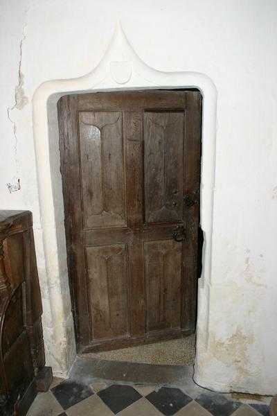 porte de sacristie, vue générale - © Ministère de la Culture (France), Conservation des antiquités et des objets d'art du Loir-et-Cher, tous droits réservés 