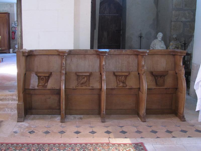 stalles, vue générale
