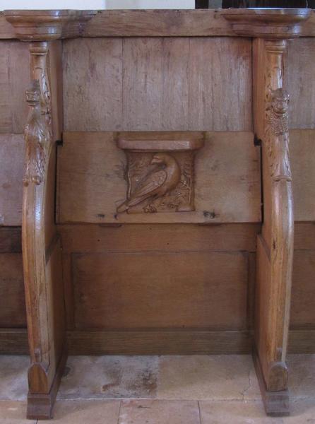 stalle, détail