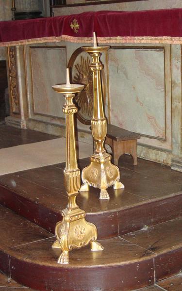 chandeliers, vue générale - © Ministère de la Culture (France), Conservation des antiquités et des objets d'art du Loir-et-Cher, tous droits réservés
