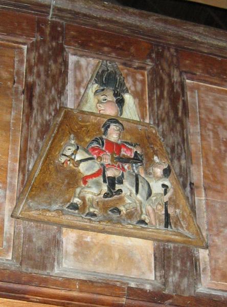 bas-reliefs (panneaux sculptés), détail - © Ministère de la Culture (France), Conservation des antiquités et des objets d'art du Loir-et-Cher, tous droits réservés 