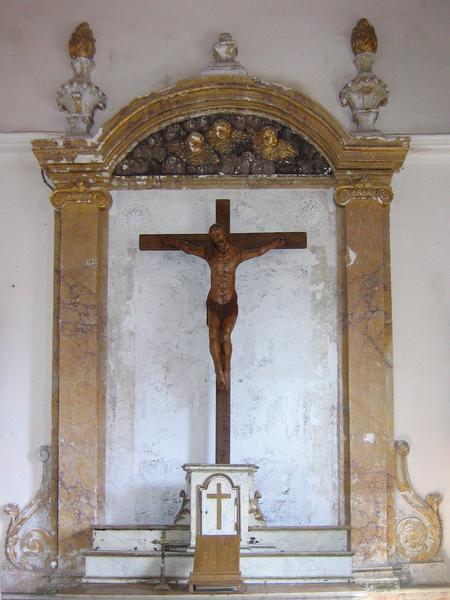 retable du maître-autel, vue générale - © Ministère de la Culture (France), Conservation des antiquités et des objets d'art du Loir-et-Cher, tous droits réservés 