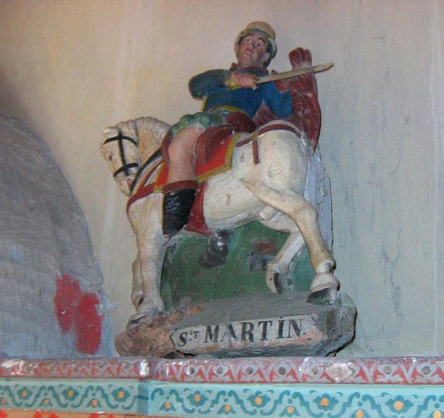 Statue : Saint Martin à cheval ou La Charité de saint Martin