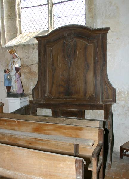 banc d'oeuvre, vue générale