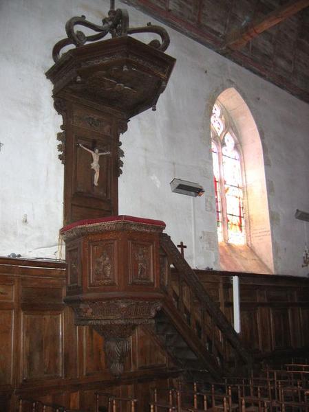 chaire à prêcher, vue générale - © Ministère de la Culture (France), Conservation des antiquités et des objets d'art du Loir-et-Cher, tous droits réservés 