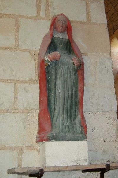 Statue : Sainte Agathe ou sainte Apolline