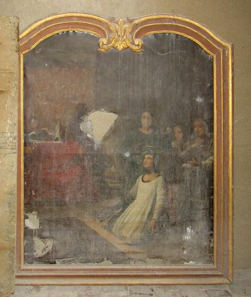 Tableau : Saint Genest confessant sa foi nouvelle