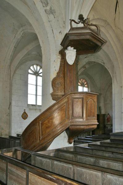 chaire à prêcher, vue générale - © Ministère de la Culture (France), Conservation des antiquités et des objets d'art du Loir-et-Cher, tous droits réservés 