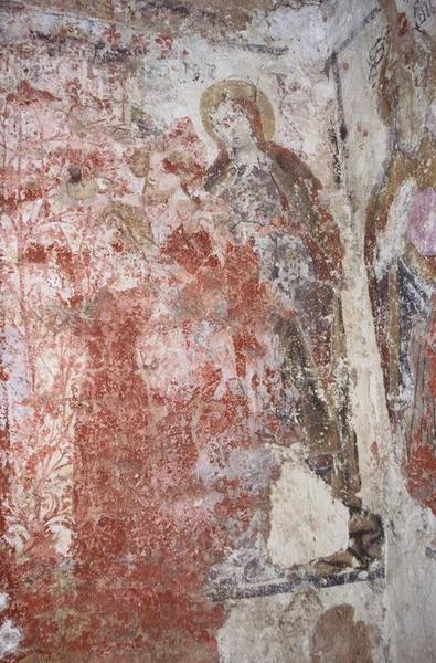 peintures monumentales, détail : saintes femmes au tombeau (les)