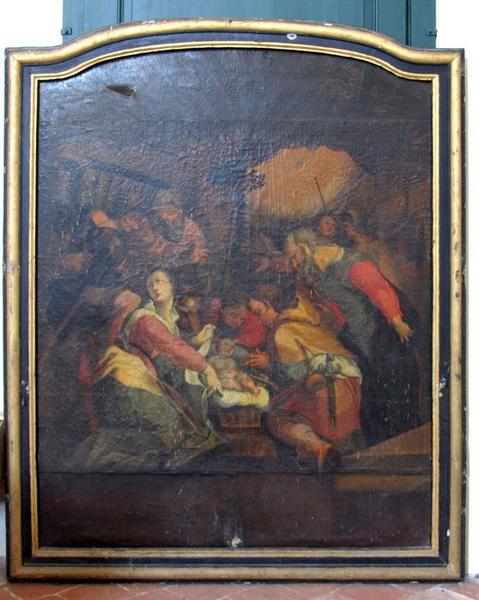 Tableau : Adoration des bergers