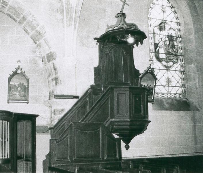 chaire à prêcher, vue générale - © Ministère de la Culture (France), Conservation des antiquités et des objets d'art du Loir-et-Cher, tous droits réservés 