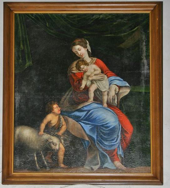 Tableau : Vierge à l'Enfant et saint Jean-Baptiste