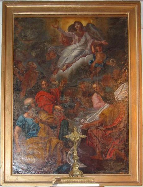 tableau : Assomption de la Vierge, vue générale